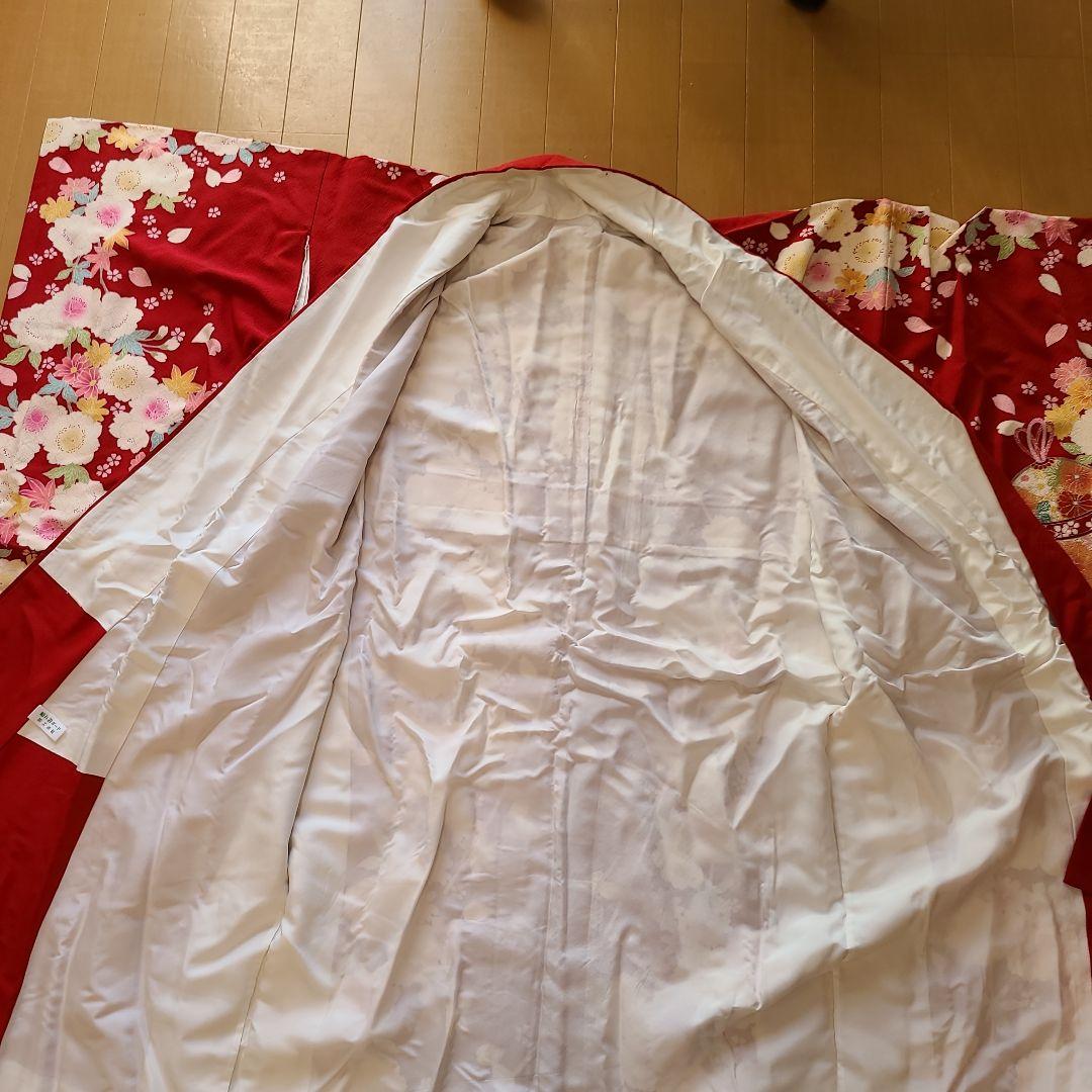 【159cm着画あります】丸昌★赤振袖セット