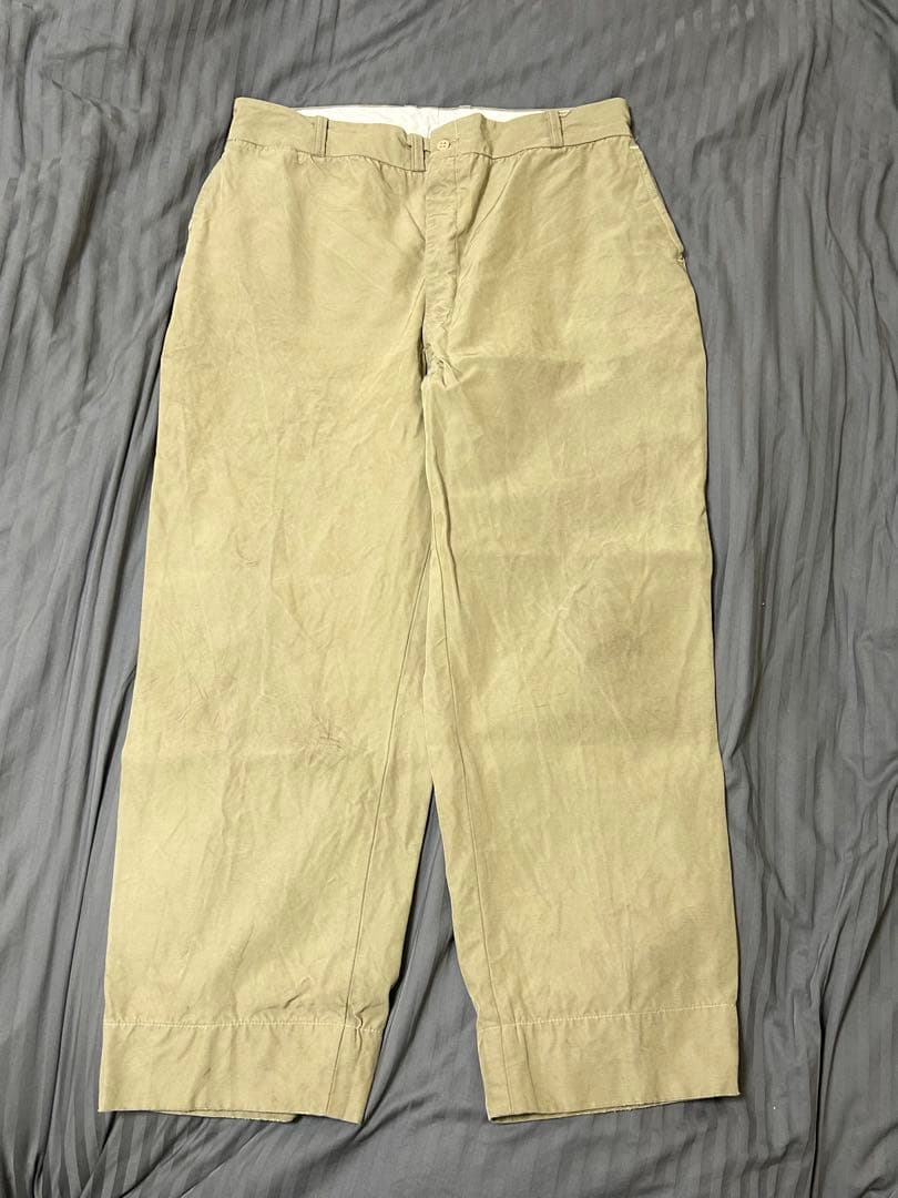40s 50s Duxbak Utica レーヨンコットン　トラウザー