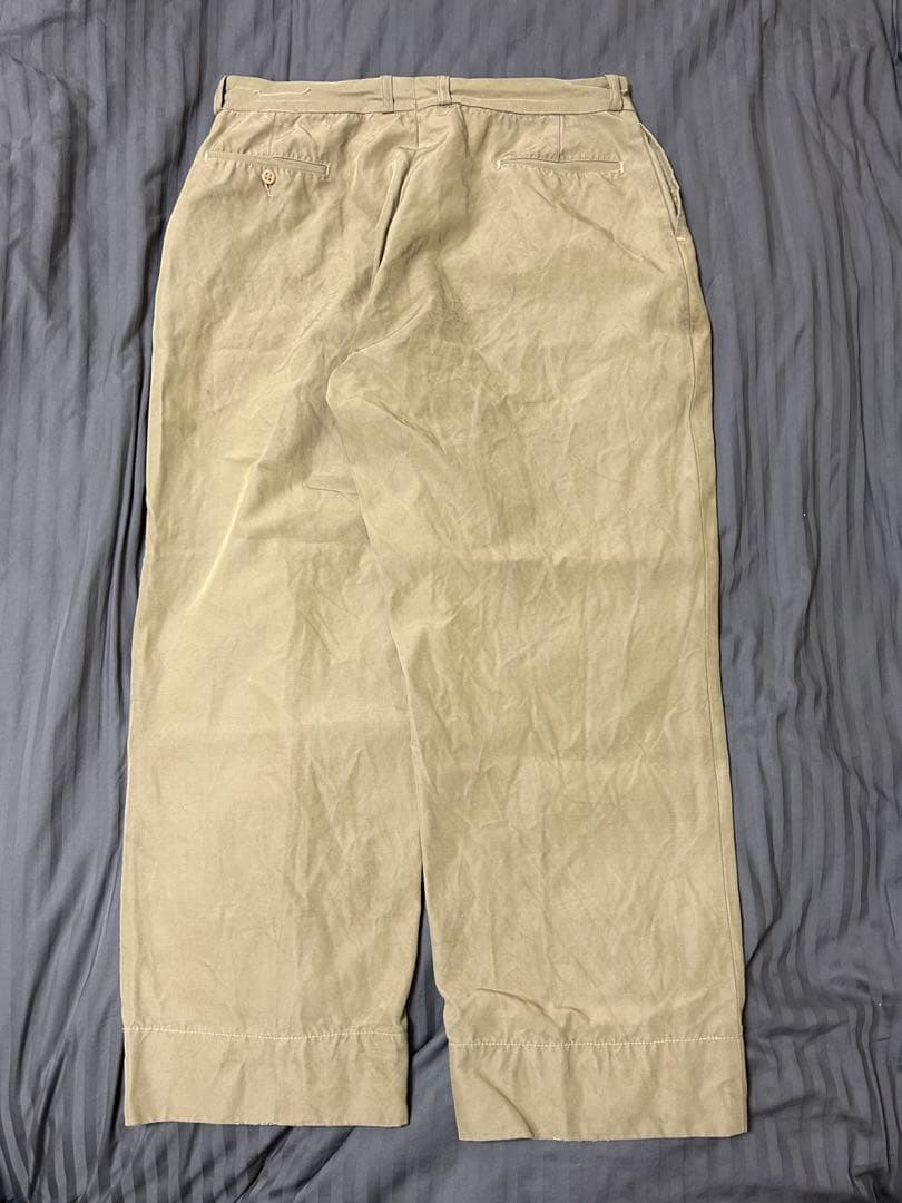 40s 50s Duxbak Utica レーヨンコットン　トラウザー