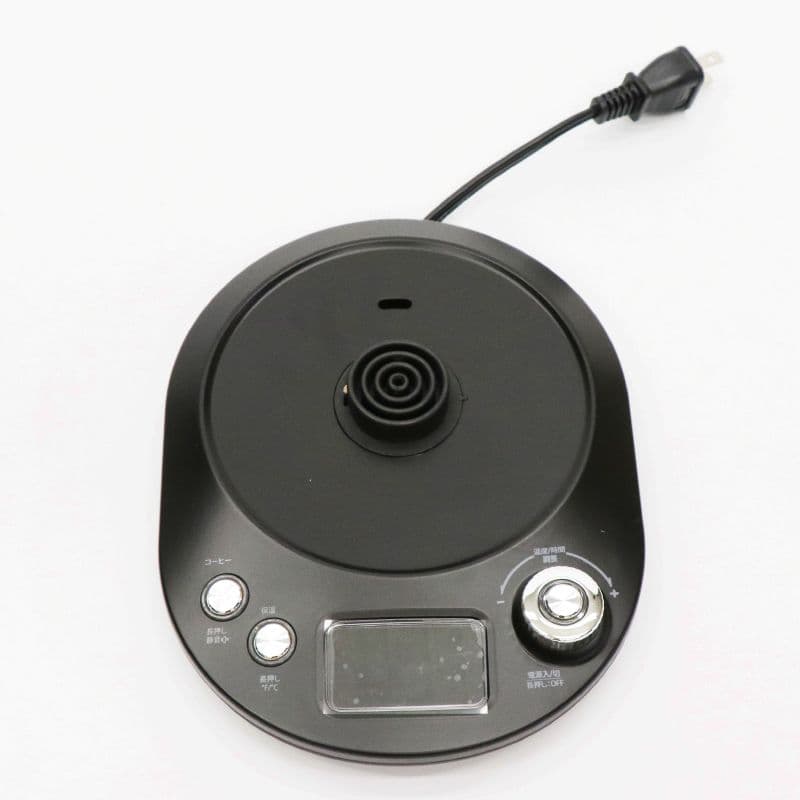 温度調節機能付きグースネックケトル　ホワイト