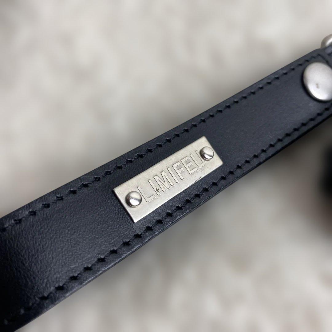 LIMIFEU リミフゥ3pouch leather キーホルダー　BLACK