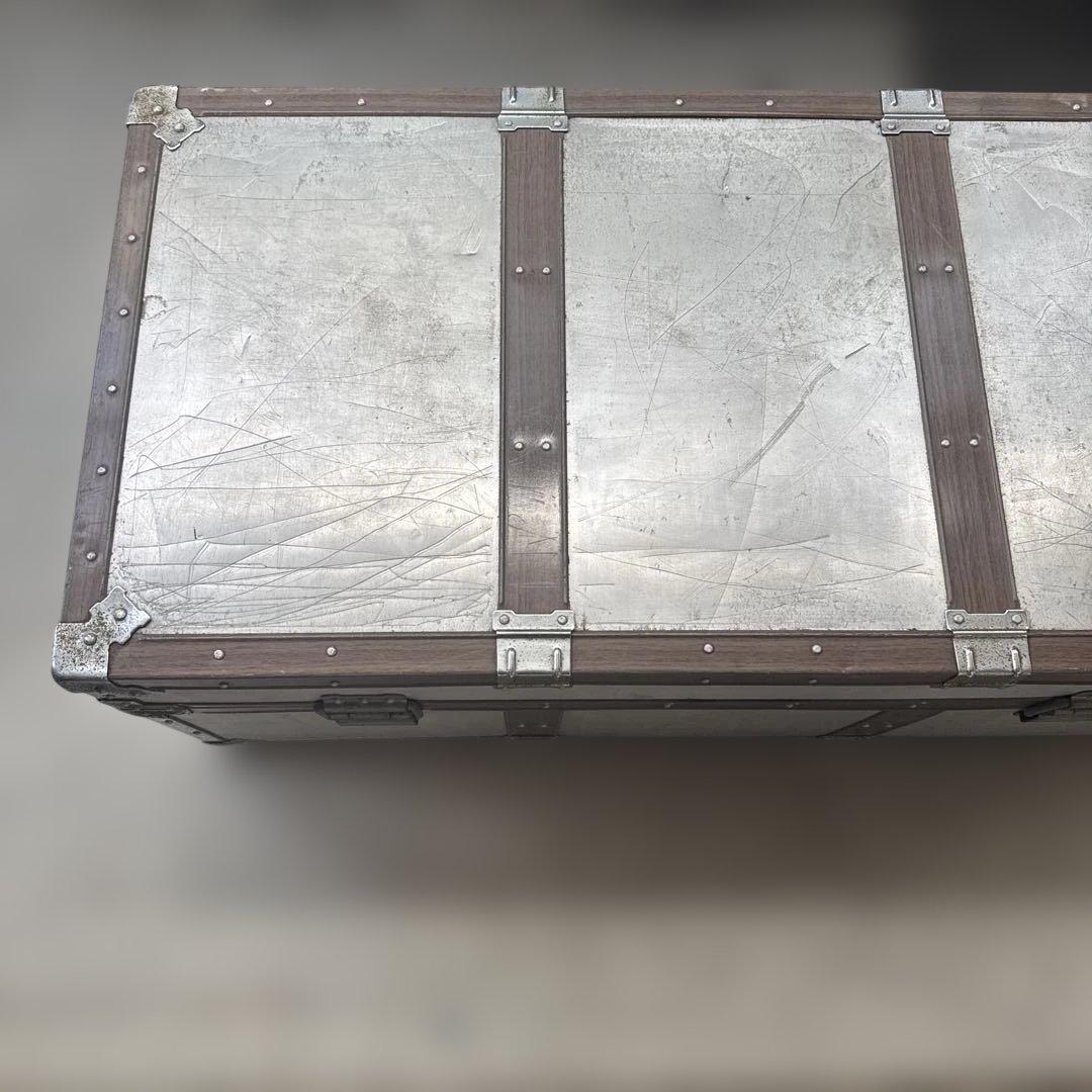 KOWA 60's トランク アルミ 船舶 収納 箱 台 ケース ボックス