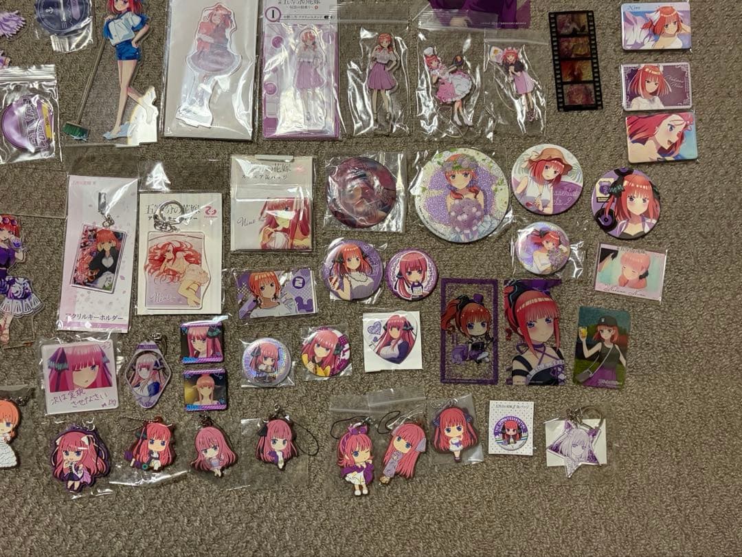 五等分の花嫁　中野二乃　グッズまとめ売り