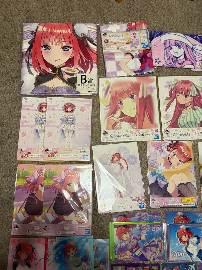 五等分の花嫁　中野二乃　グッズまとめ売り