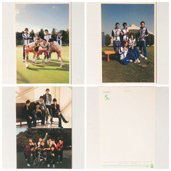 新品★ミュージカルテニスの王子様【青学5代目】ポストカード★3点セット