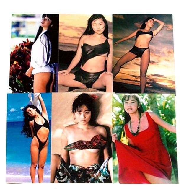 ♦️送料無料『蒲池幸子(ZARD坂井泉水) L判写真⑨ 53枚セット』✨