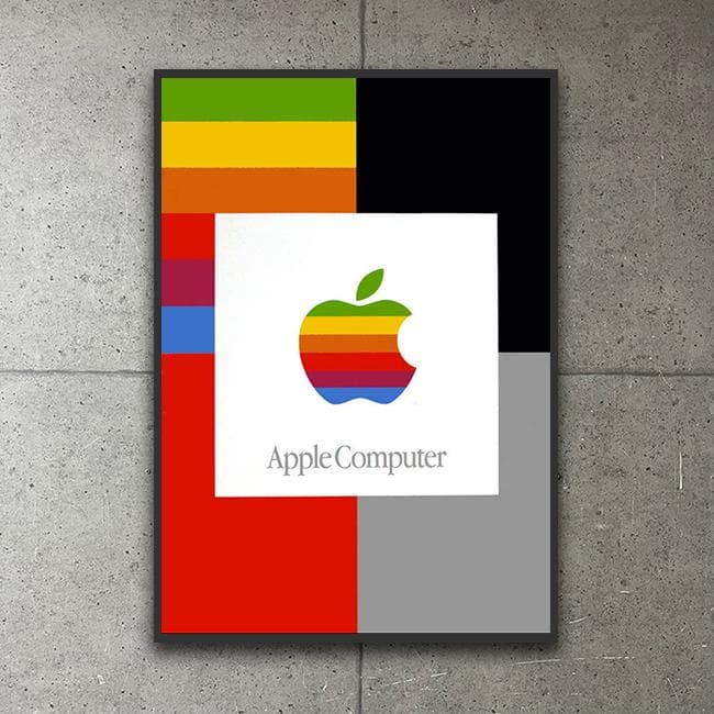 額装品/アップル/パーソナルコンピューター/ポスター
