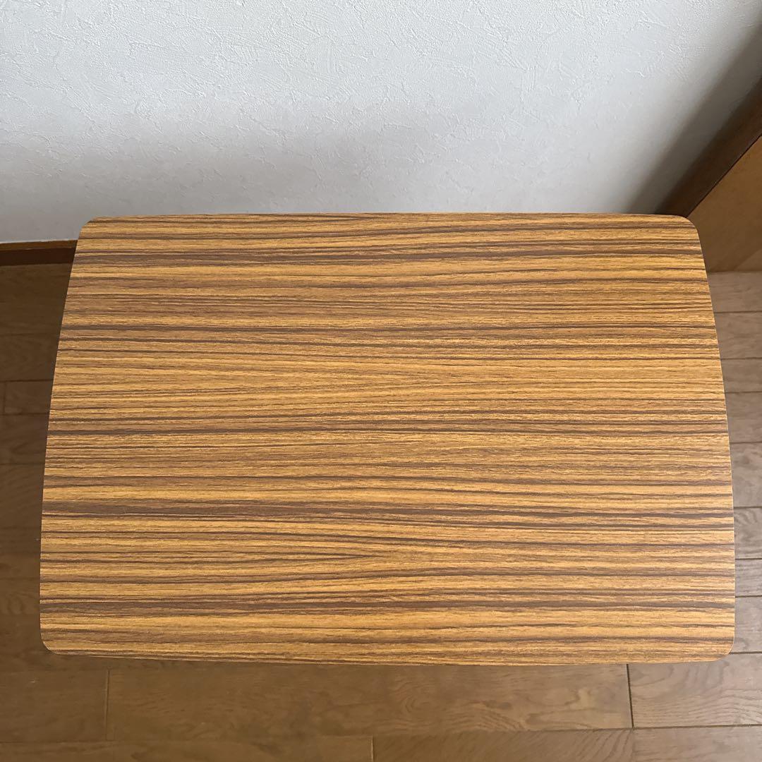 カリモク60　リビングテーブル　小　ウォールナット　サイドテーブル　ローテーブル