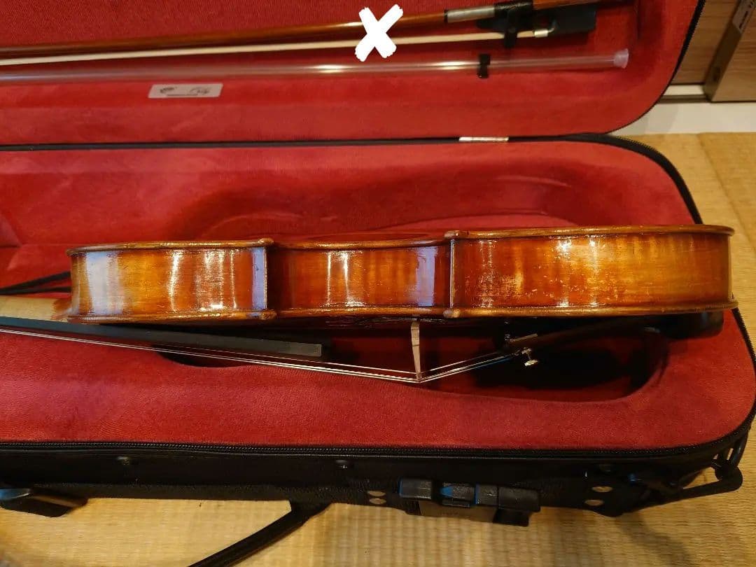 【中古良品】4/4サイズ チェコ製 オールド バイオリン セット