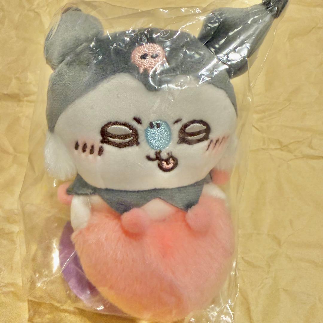 ちいかわ サンリオ デスクトップから見守るひっかけぬいぐるみ 5種類セット