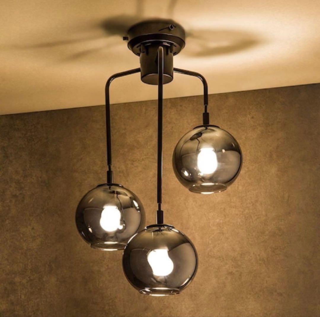 美品　ペンダントライト VERRE 3T