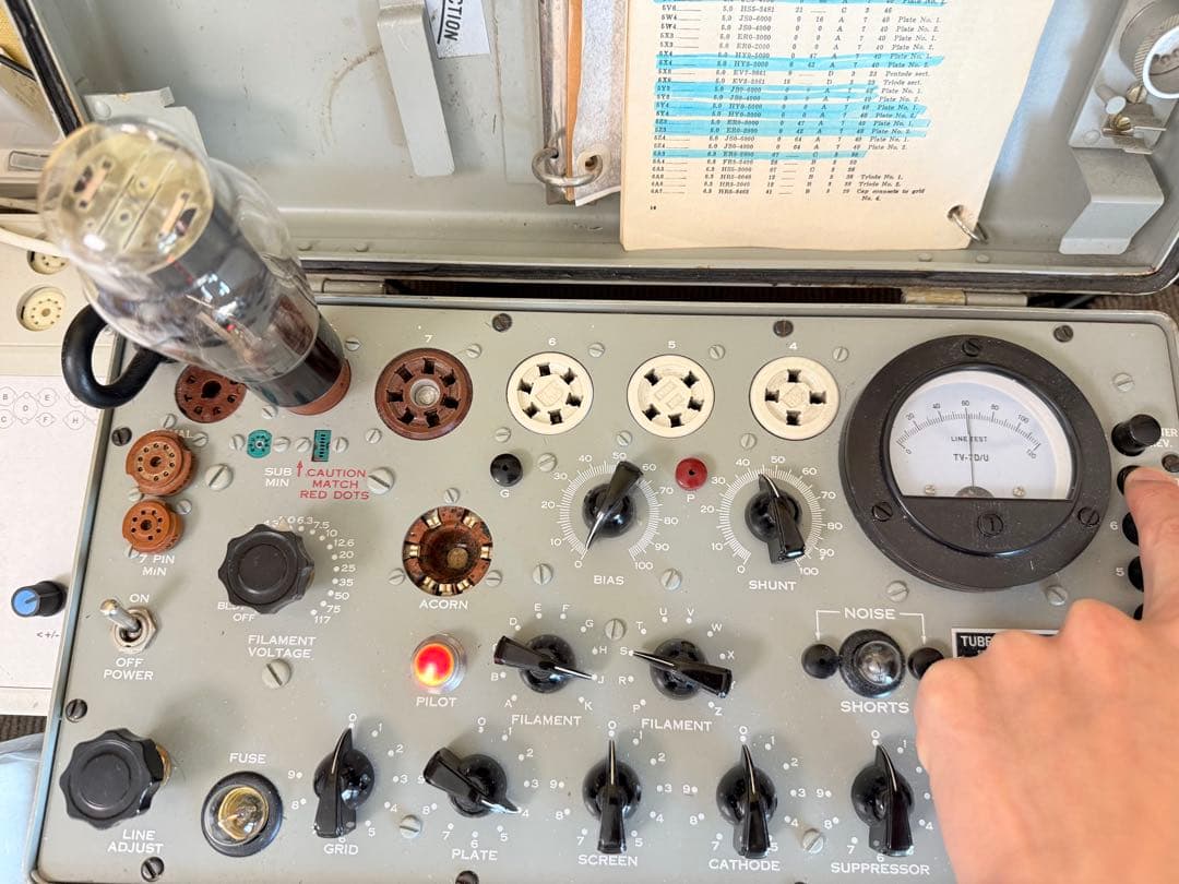 5U4G VT-244 JAN-CNU　真空管 NATIONAL UNION1本