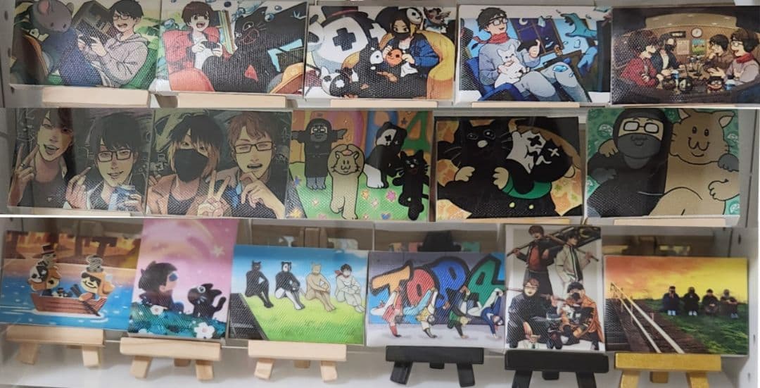 TOP4 ミニキャンバスボード 全種セット