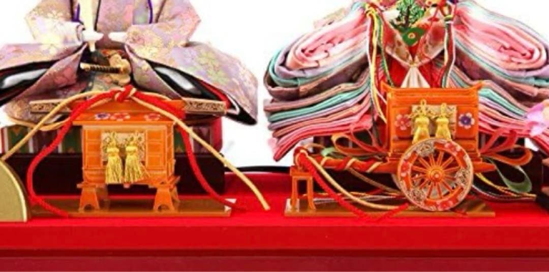 70%OFFセール！【新品本日発送】雛人形 コンパクト ひな人形 ケース飾り