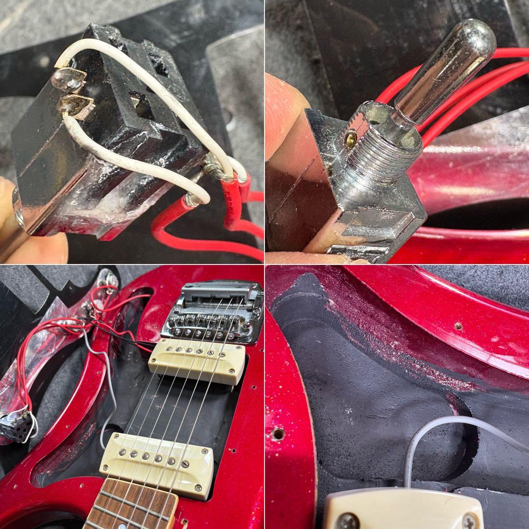 SGV800【出音OK要メンテ】YAMAHA ビザールギター 本体のみ ヤマハ