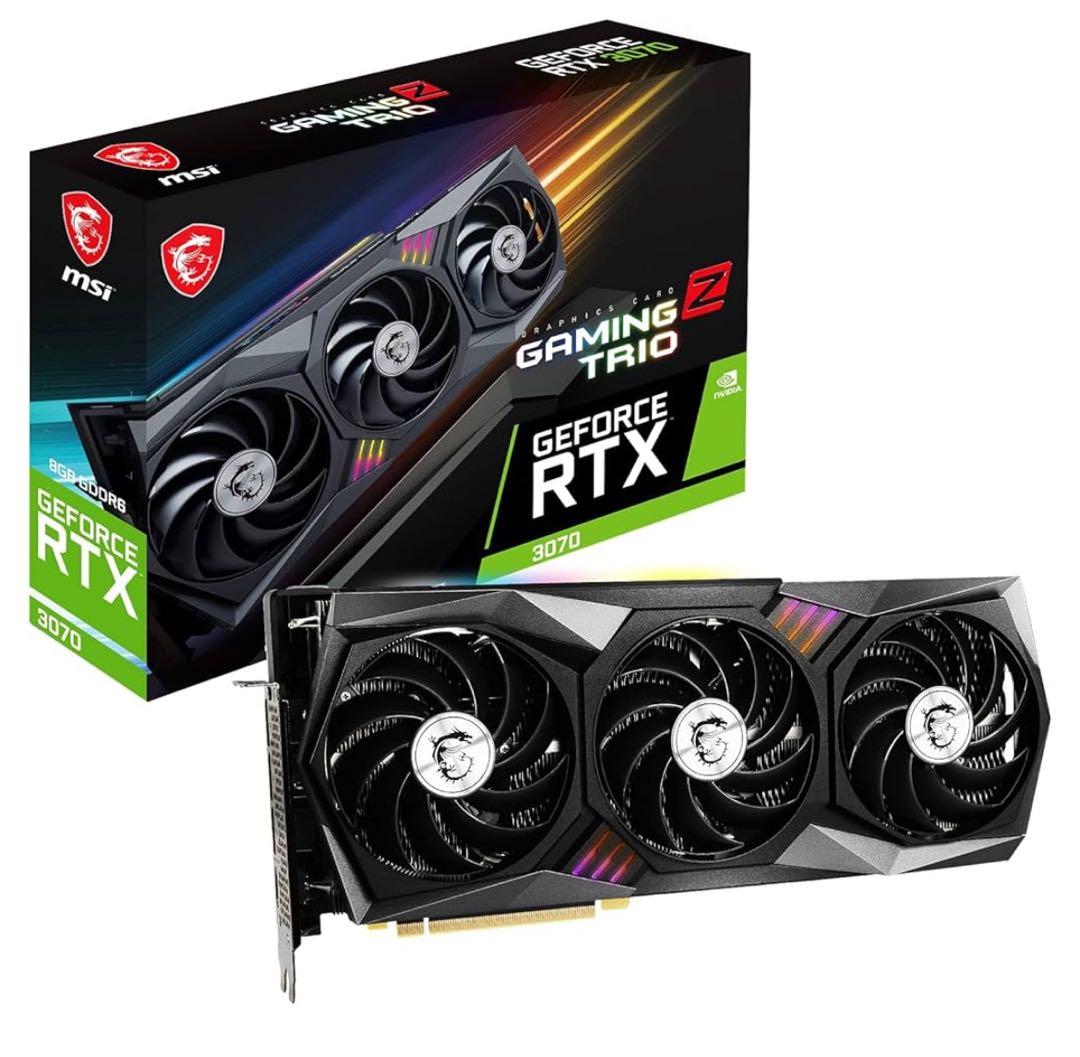 新品未開封　MSI RTX3070 GAMING Z TRIO 8G LHR