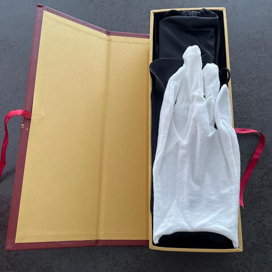 中国美術品　故宮博物院文物遺跡品　金色の花瓶デザイン折りたたみ屏風　漆器