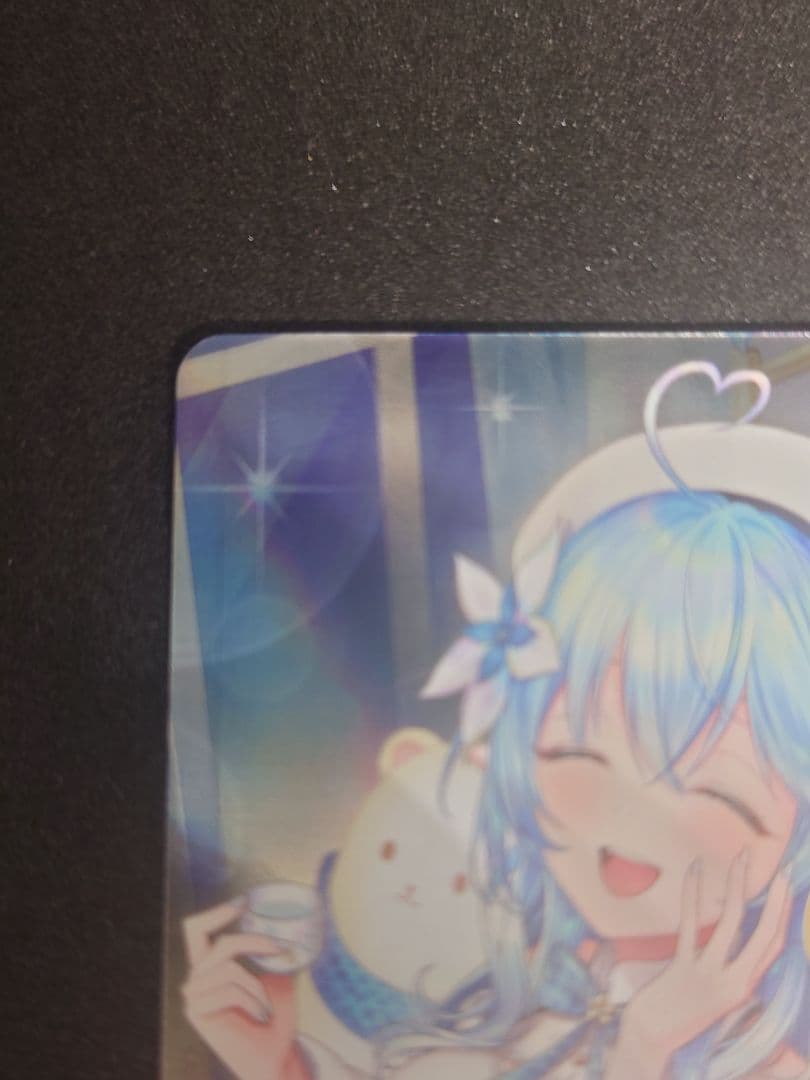 ホロライブカード　雪花ラミィ　SEC サイン キュリアスユニバース