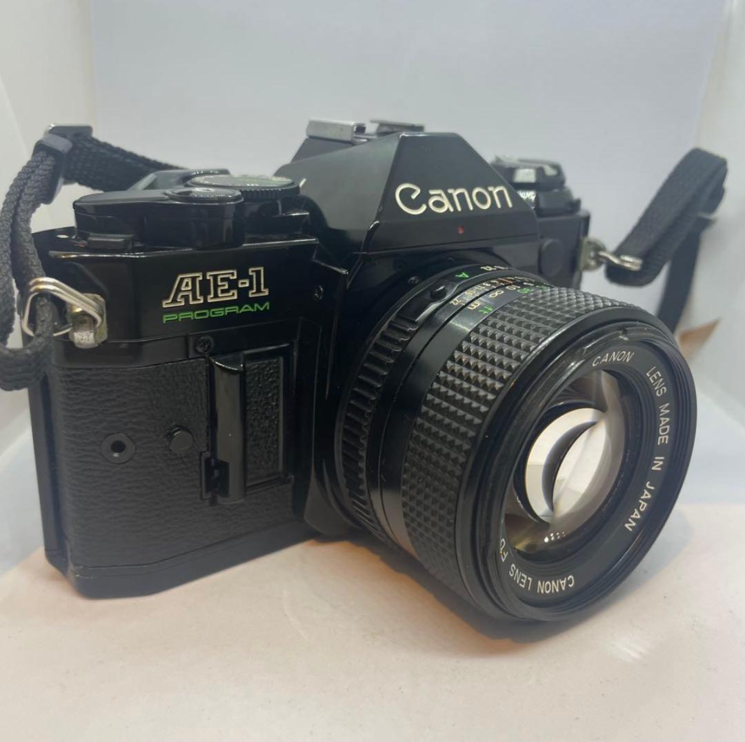 Canon AE-1 Program New FD 50mm F1.4 +レンズ