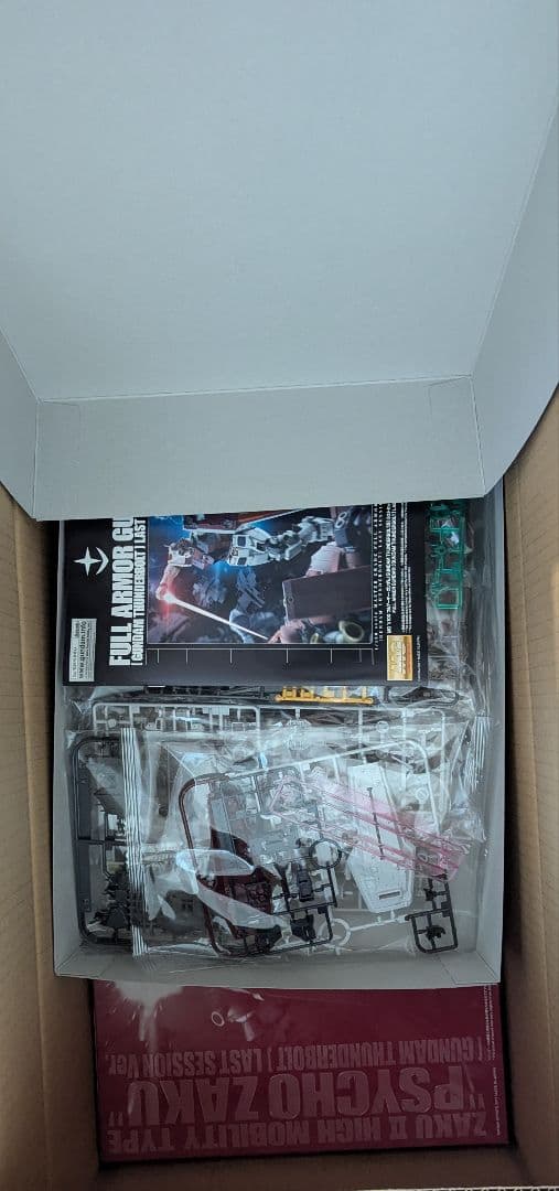 1/100 MGフルアーマーガンダム & サイコザクラストセッション未組立