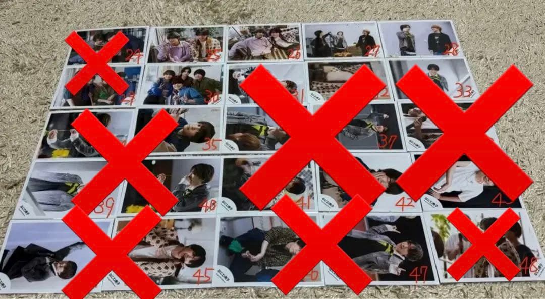 【バラ売り希望値段提示可、定価以下】なにわ男子 公式写真 まとめ売り 179枚