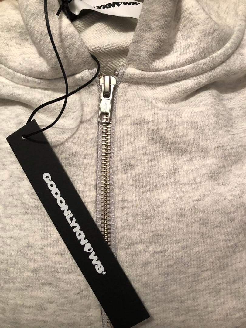 ミュージシャン GOD ONLY KNOWS SWEAT HOODIE