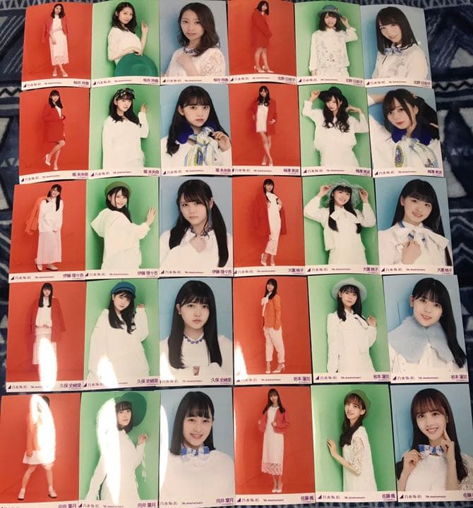 乃木坂46 7th anniversary アニバ 生写真 コンプ まとめ売り