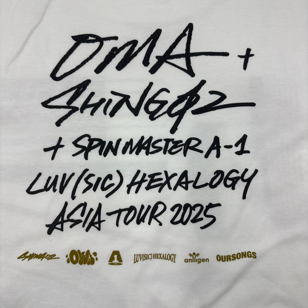 NUJABES LUV(SIC) HEXALOGY 2025 限定Tシャツ　L