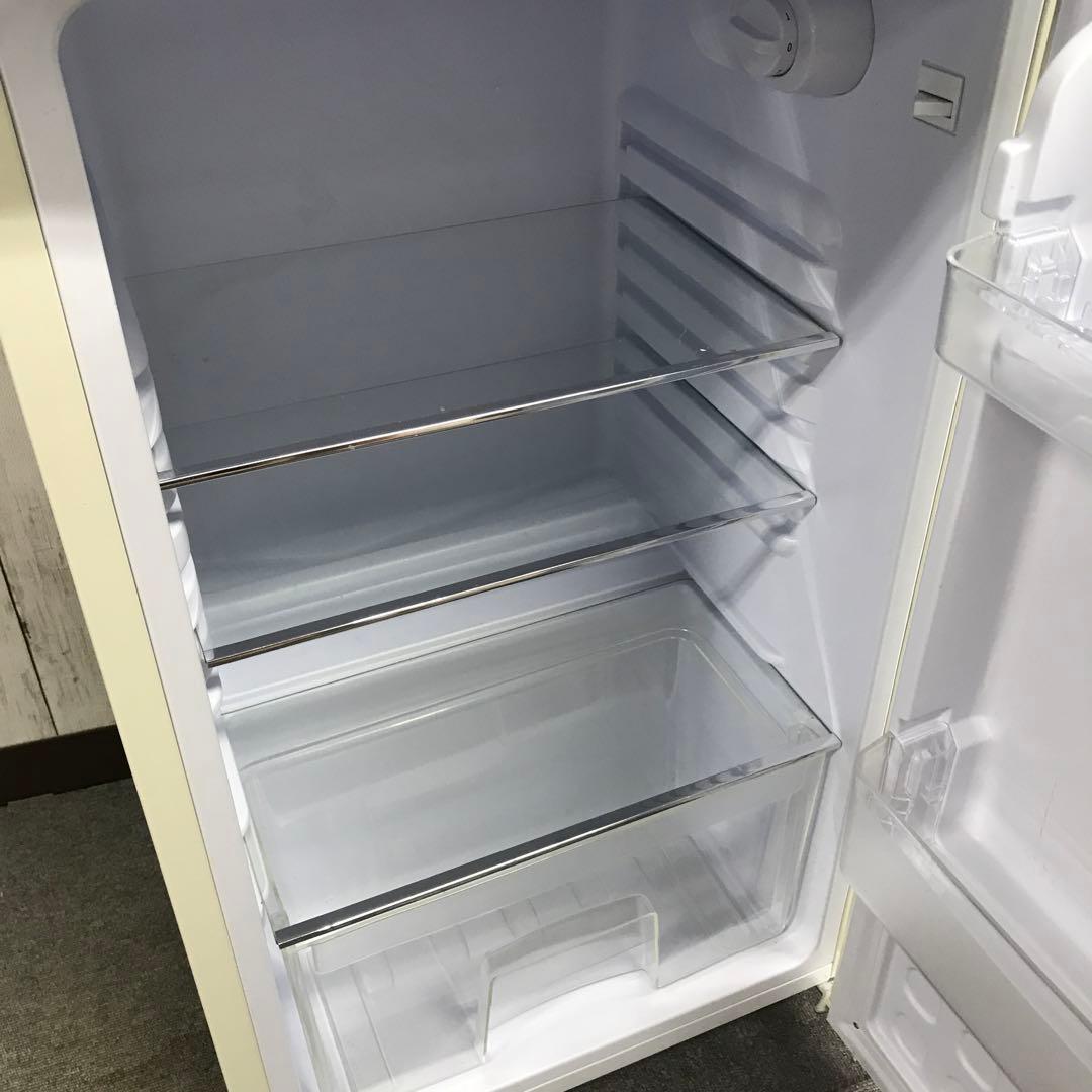 【美品】オーヤマ　ノンフロン冷凍冷蔵庫　PRR-122D-W　2021年製