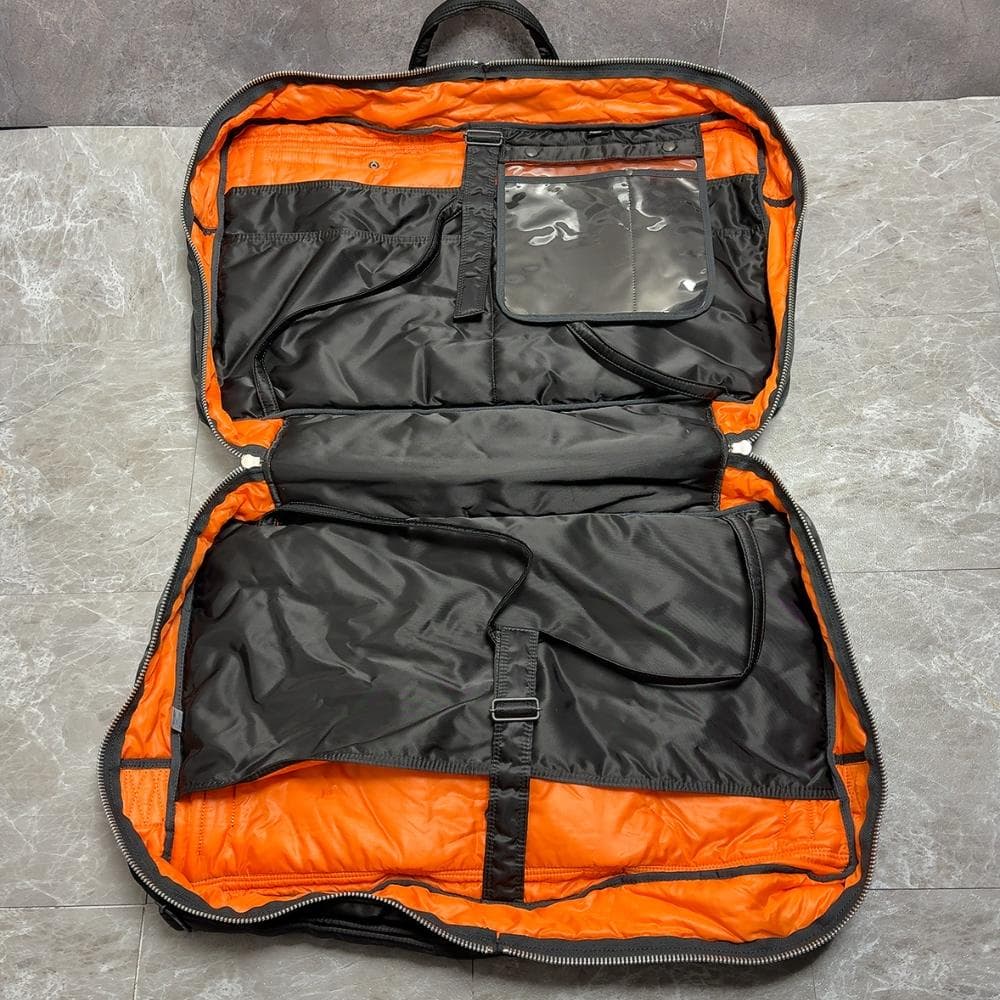 特大 PORTER タンカー 2way ガーメント ナイロンバッグ 廃盤モデル