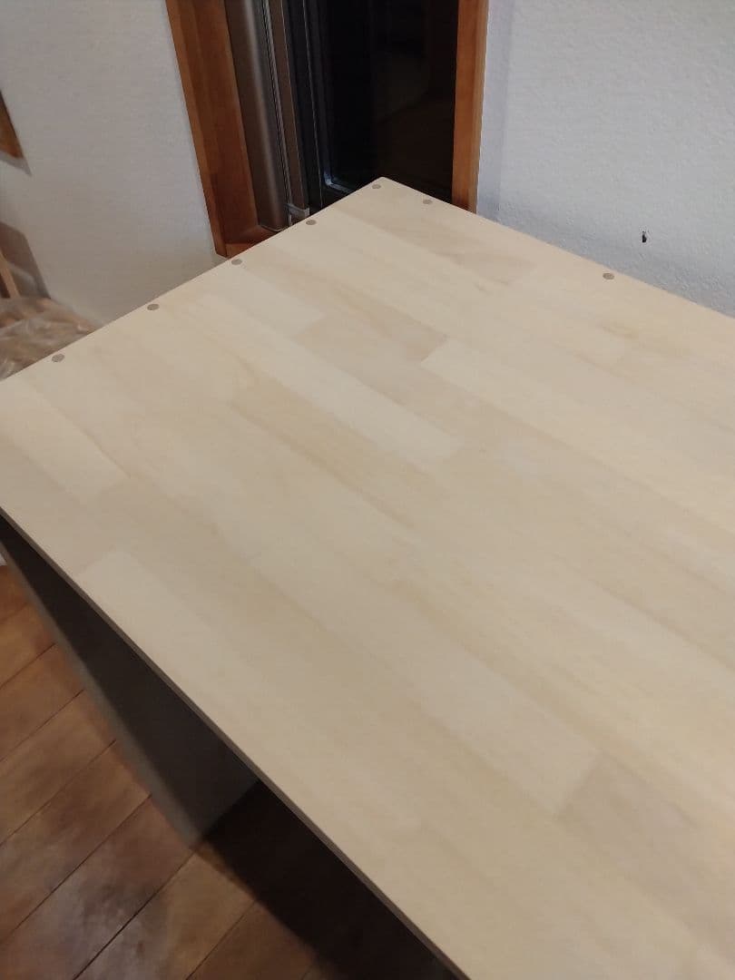 木製　ハンドメイド　オーダー　コの字　テーブル　カウンター　棚　シェルフ