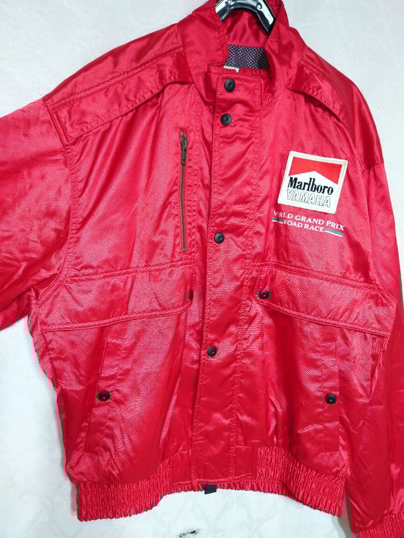 希少 Marlboro YAMAHA レーシングジャケット ブルゾン ジャンパー