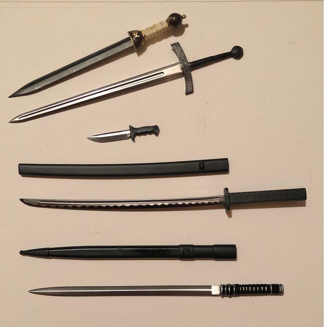 1/6 剣や装備などパーツセット ブレイドソードetc.