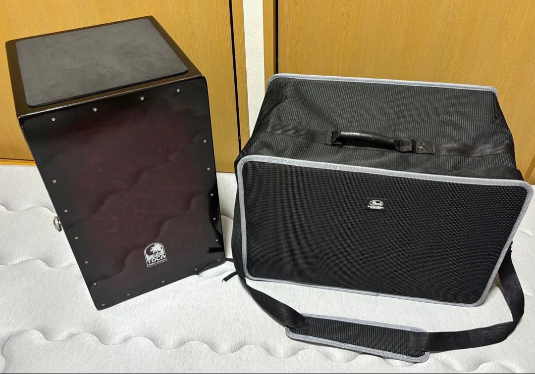TOCA トカ Cajon カホン TCAJ-BB + Perlのケース付き