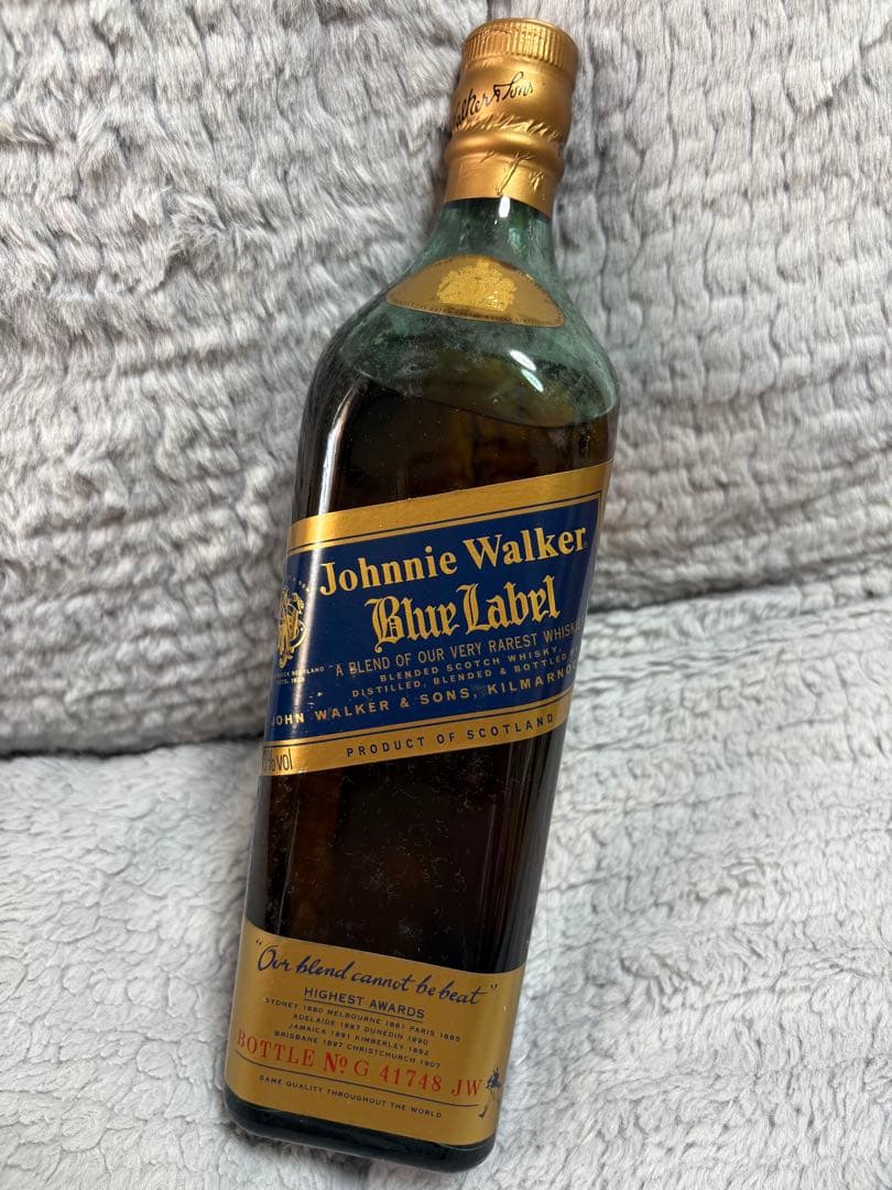 Johnnie Walker Blue Label スコッチウイスキー　古酒