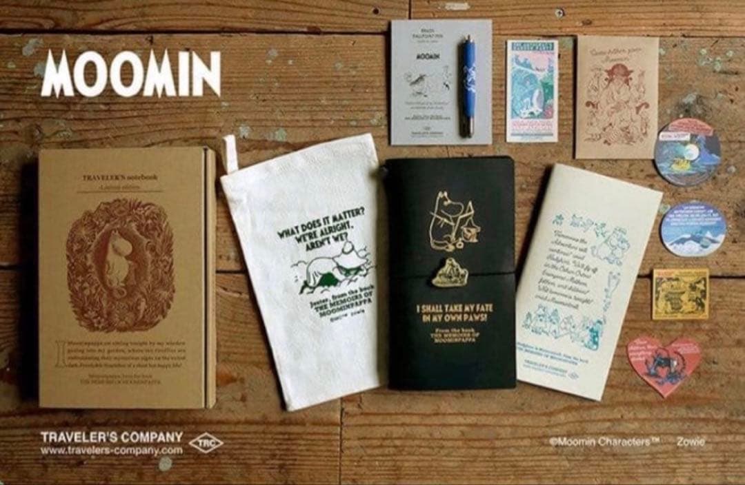 新品未開封 トラベラーズノート MOOMIN パパの思い出 ムーミン