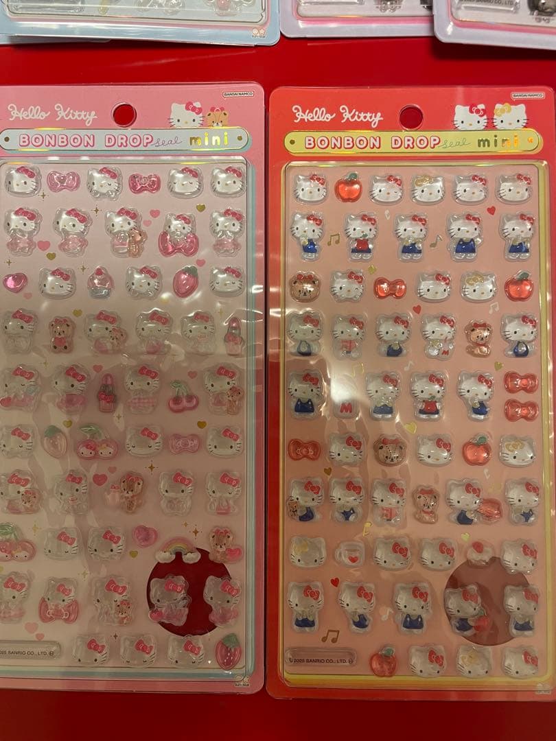 『正規品』たまごっちボンボンドロップシール　サンリオミニしずくちゃんミニ 16枚