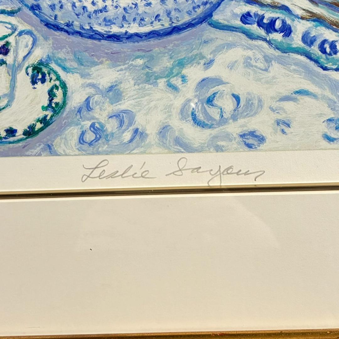 レスリー・セイヤー「インスピレーション」シルクスクリーン 直筆サイン入