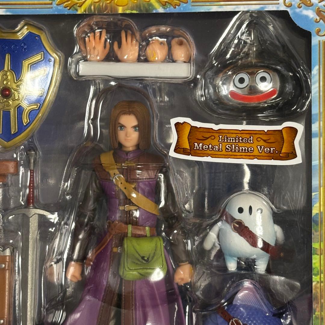 ブリングアーツ 主人公 メタルスライム 限定版 ドラゴンクエストXI フィギュア