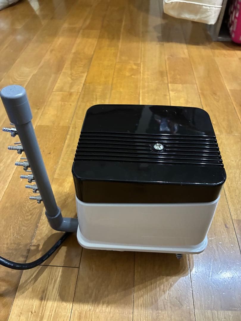 浄化槽　ブロワ　エアポンプ　6連コック付　安永エアーポンプ　LP-60EN