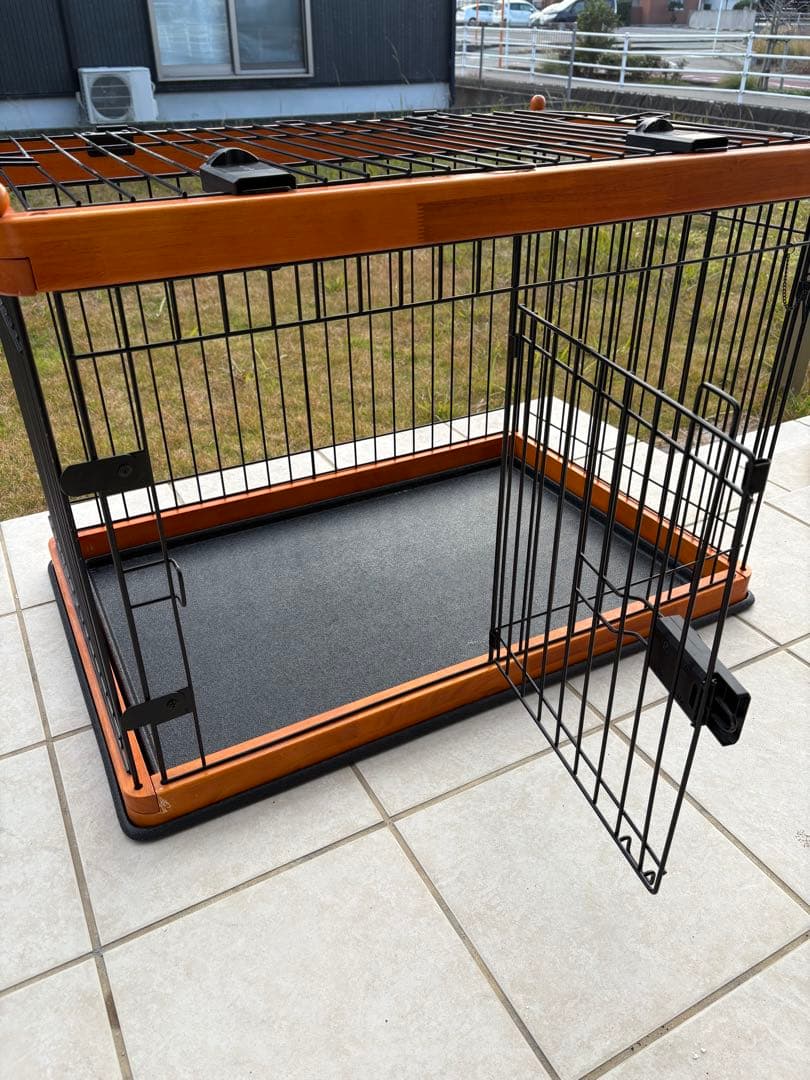 中型犬用ケージ 金属 プラスチック