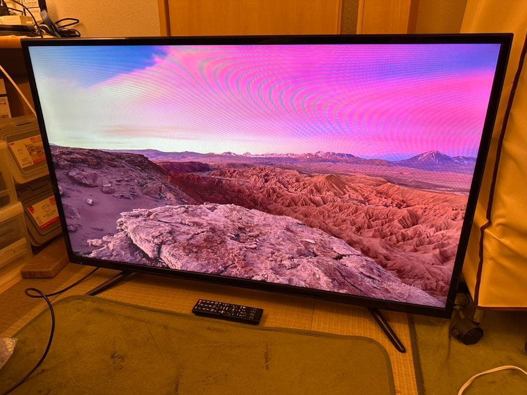 アグレクション 48型　テレビ　TAG-48TV　2019年製　映り綺麗極美品！