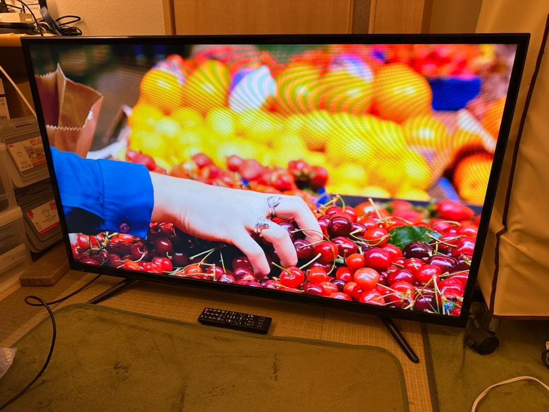 アグレクション 48型　テレビ　TAG-48TV　2019年製　映り綺麗極美品！