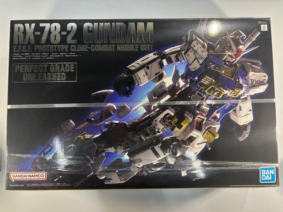 PG UNLEASHED RX-78-2 ガンダム +クリアカラーボディ