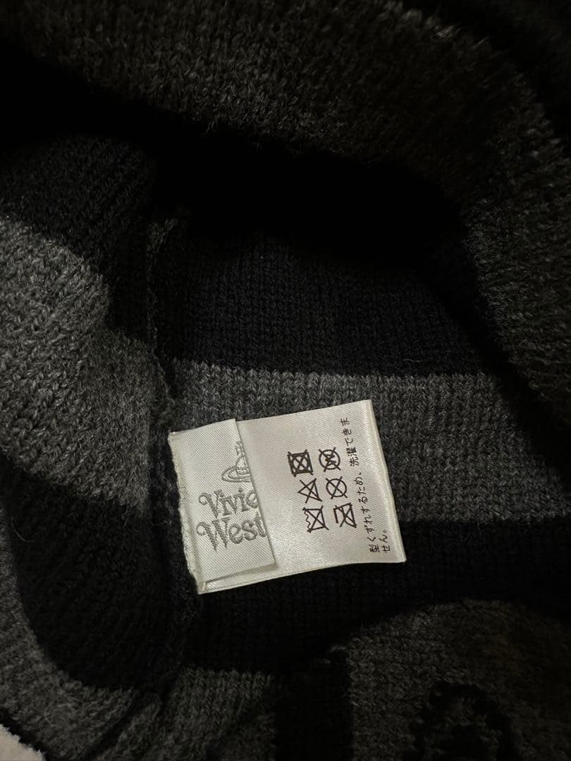 Vivienne Westwood ストライプニット帽