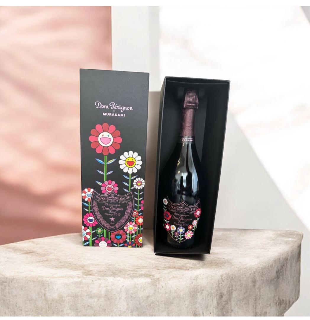 ドン・ペリニヨン ロゼ ヴィンテージ 2010 村上隆　 限定箱付き世界3000