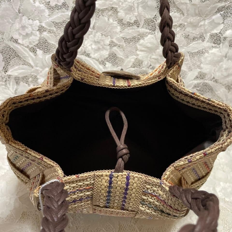 ALMA TONITTI　かご　ハンドバッグ　メッシュ　編み込み　新品未使用タグ