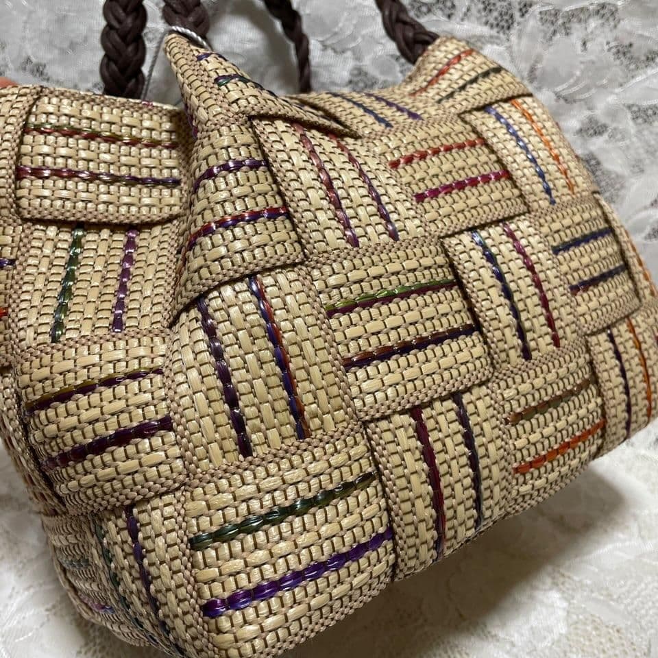 ALMA TONITTI　かご　ハンドバッグ　メッシュ　編み込み　新品未使用タグ