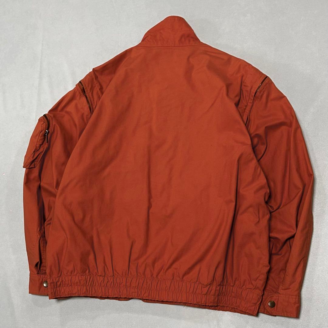 90s 2way デタッチャブル モーターサイクル ボンバージャケット Tech