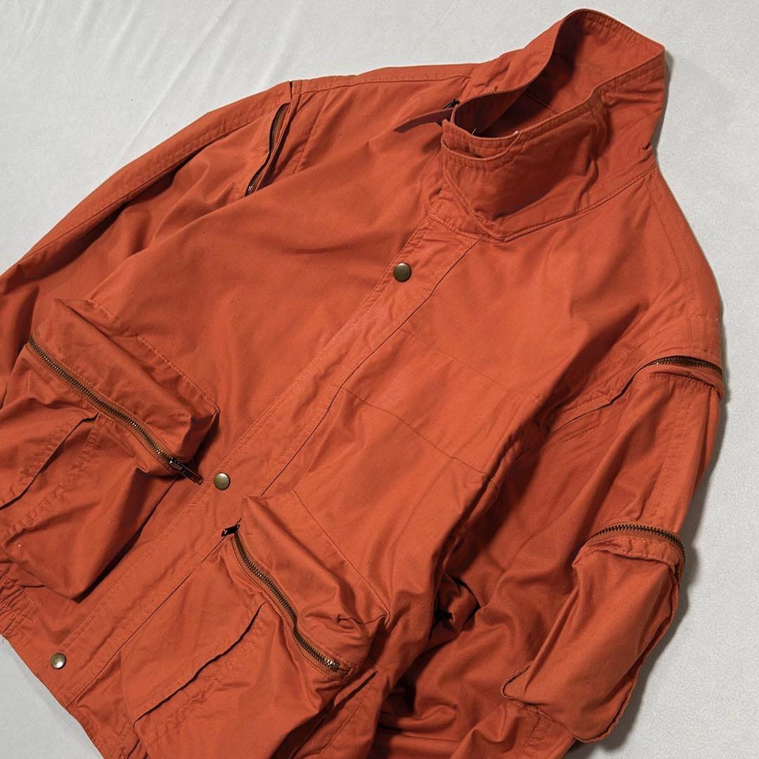 90s 2way デタッチャブル モーターサイクル ボンバージャケット Tech